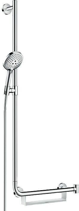 Hansgrohe Raindance Select S 120 Brauseset 2632400 chrom, 110 cm Stange links Unica Comfort