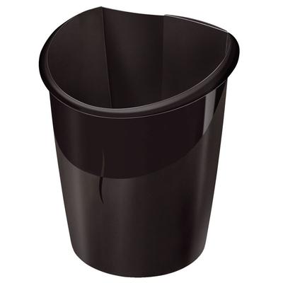 Papierkorb Ellypse - schwarz, 15 Liter
