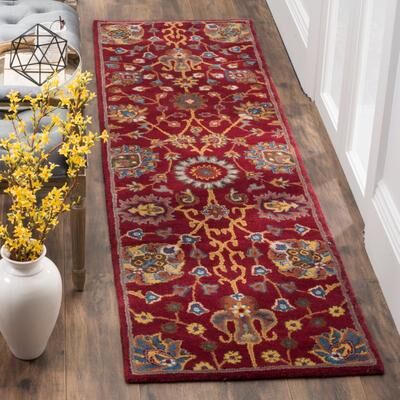SAFAVIEH Handmade Heritage Anya Traditional Oriental Wool Rug
