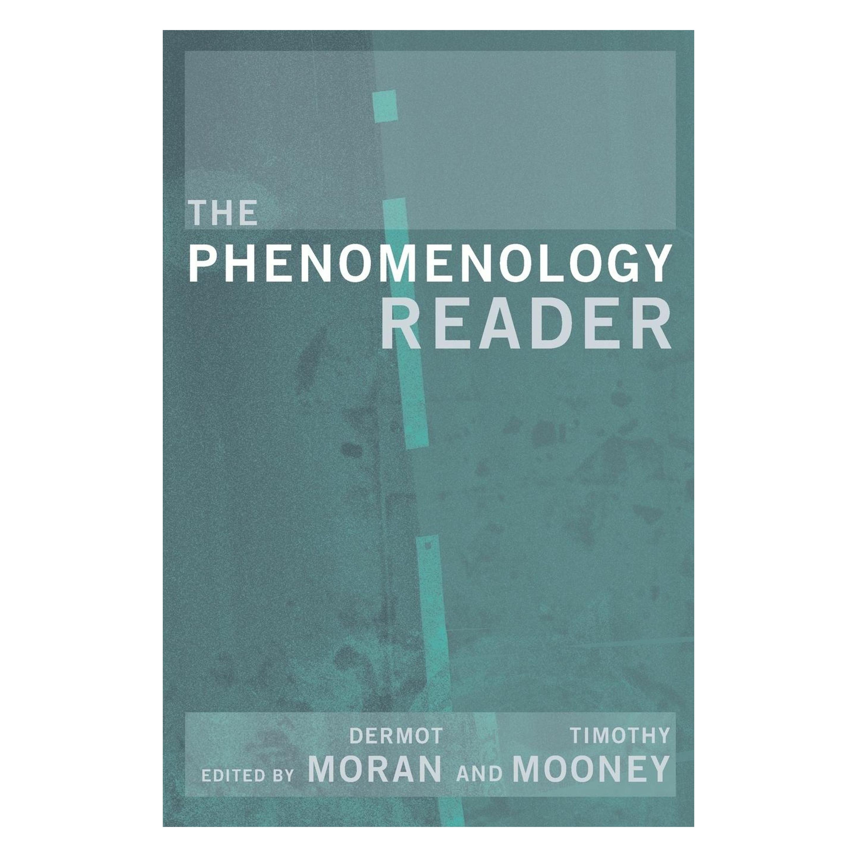 Taylor & Francis The Phenomenology Reader (Englisch, Dermot Moran, Tim Mooney) (45878482)