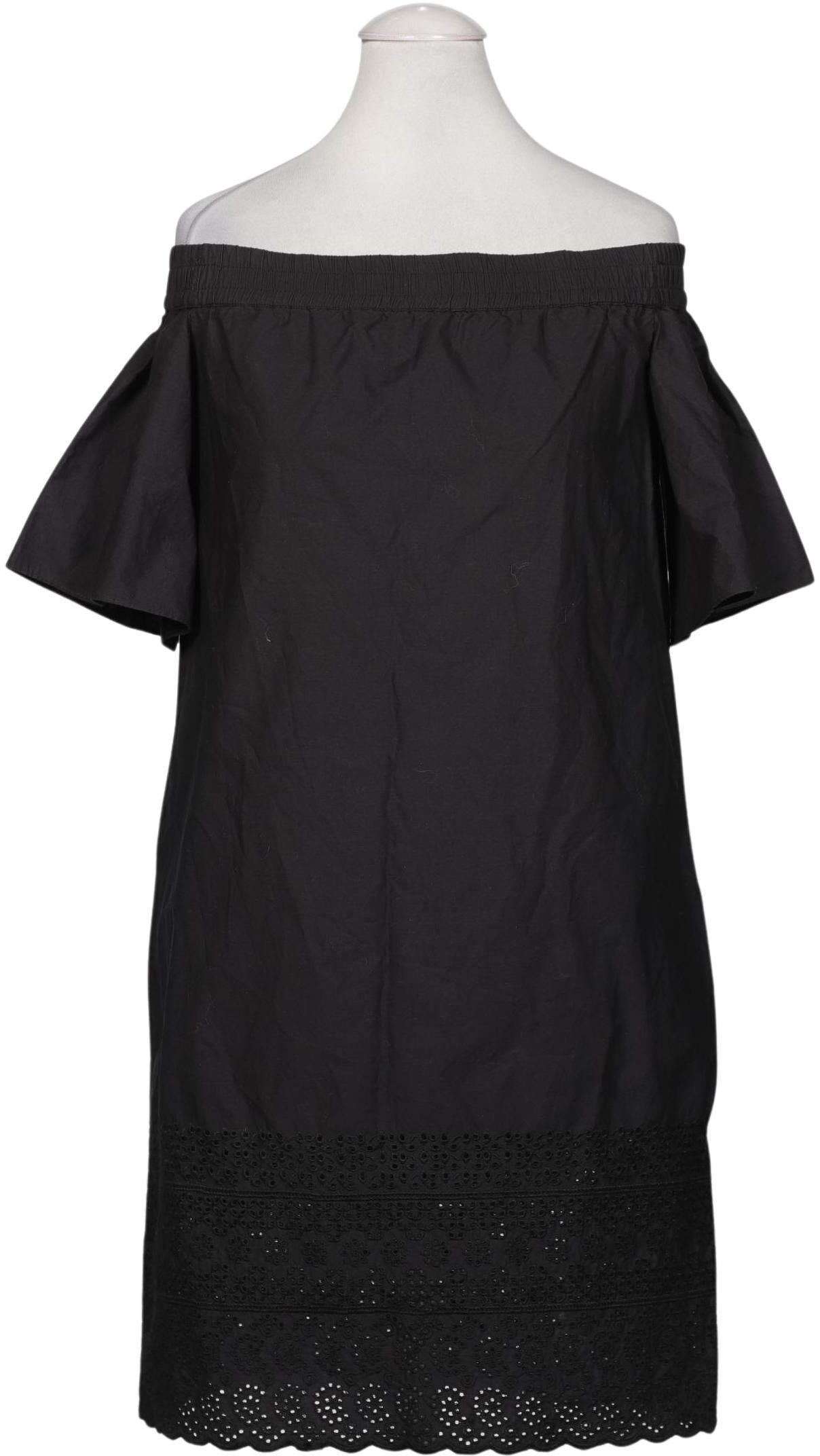All Saints Damen Kleid, Schwarz, Gr. XS, Baumwolle - Second Hand