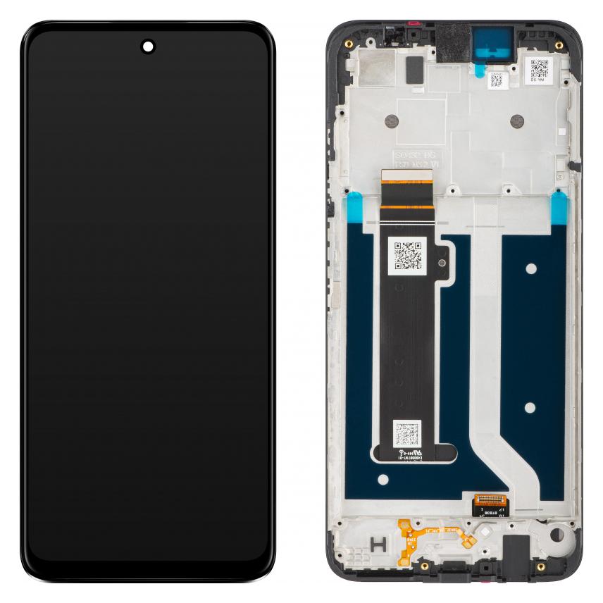 Motorola Display Unit für Moto G34, Schwarz (Display, Motorola Moto G34) (5D68C23723)