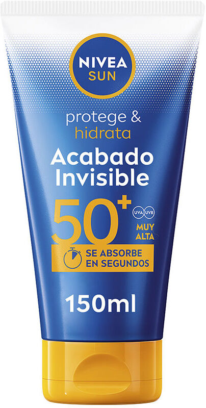 Nivea Sun Protects & MOISTURIZEs crema solare invisibile SPF50+ 150 ml