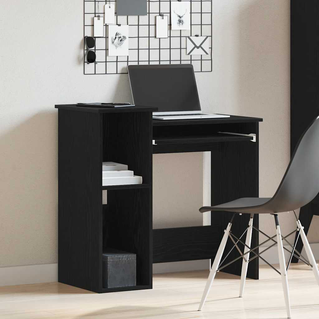 Latitude Run Basanta Computer Desk Black
