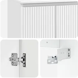 vidaXL, Badmöbelset, Badezimmer Set