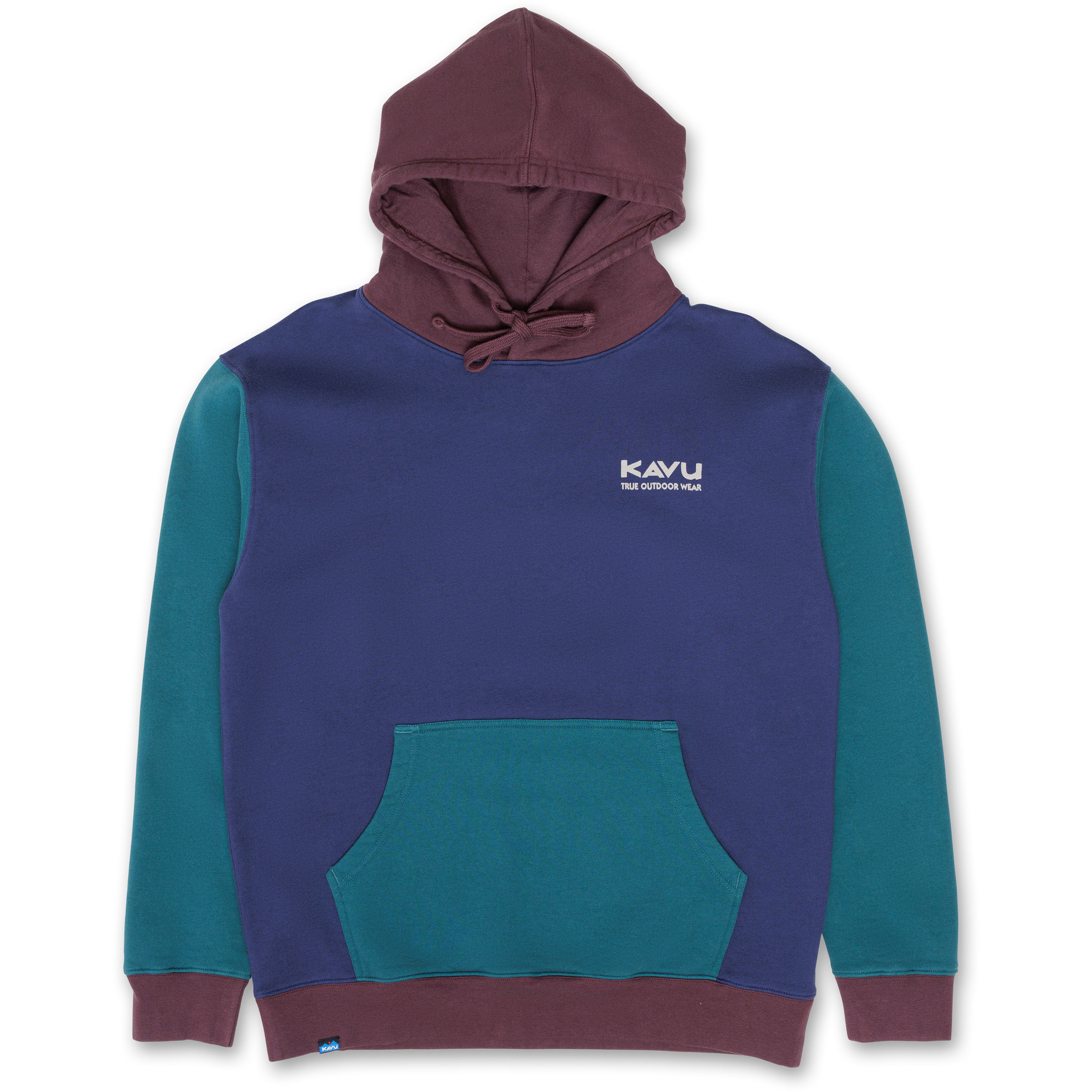 Kavu Take A Hike Herren Hoodies blau Größe M Lifestyle Widerstandsfähig