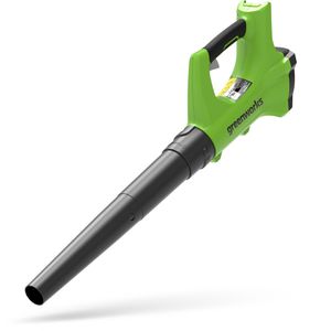 Greenworks Laubbläser G24AB, Luftstrom 160 km/h, Akku, 24 V, mit Gebläsedüse