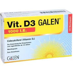 Vit. D3 GALEN 1000 I.E.