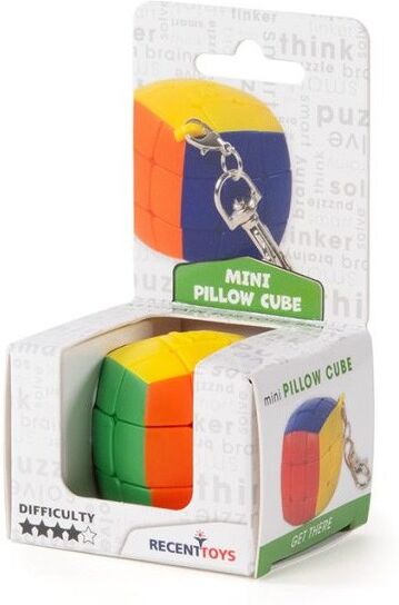 Recent toys Porte-clés Casse-tête Mini Pillow Cube