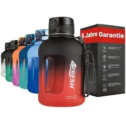 4FRESH Trinkflasche »Gradient Gallon« 2,3 L rot