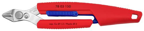 Knipex 78 03 150 Elektrotechnik und Feinwerktechnik Zangenschlüssel Einstellung per Knopfdruck, Feinverstellung, mit Kunststof