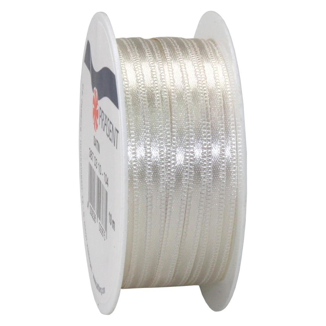 Pattberg Geschenkbänder Satin creme 10m (1x) (3870310-104)