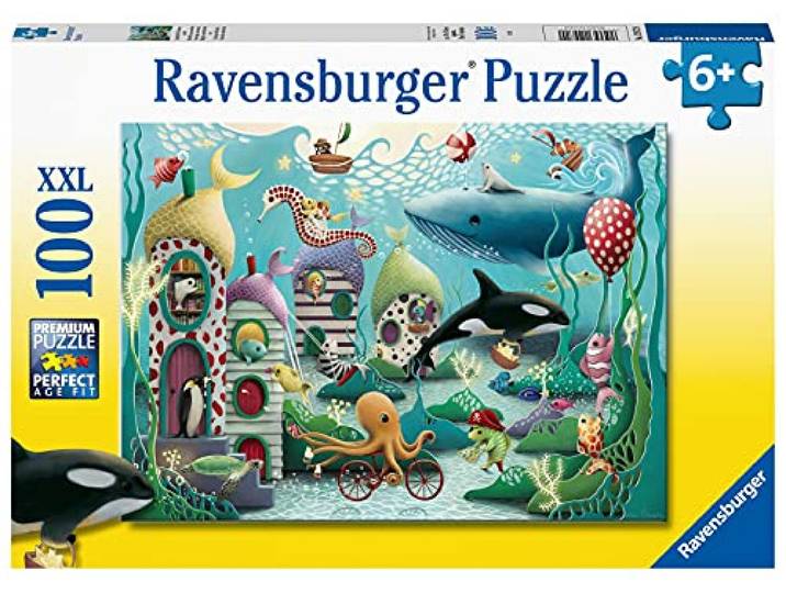 Ravensburger puzzel Magische onderwaterwereld - Legpuzzel - 100 stukjes