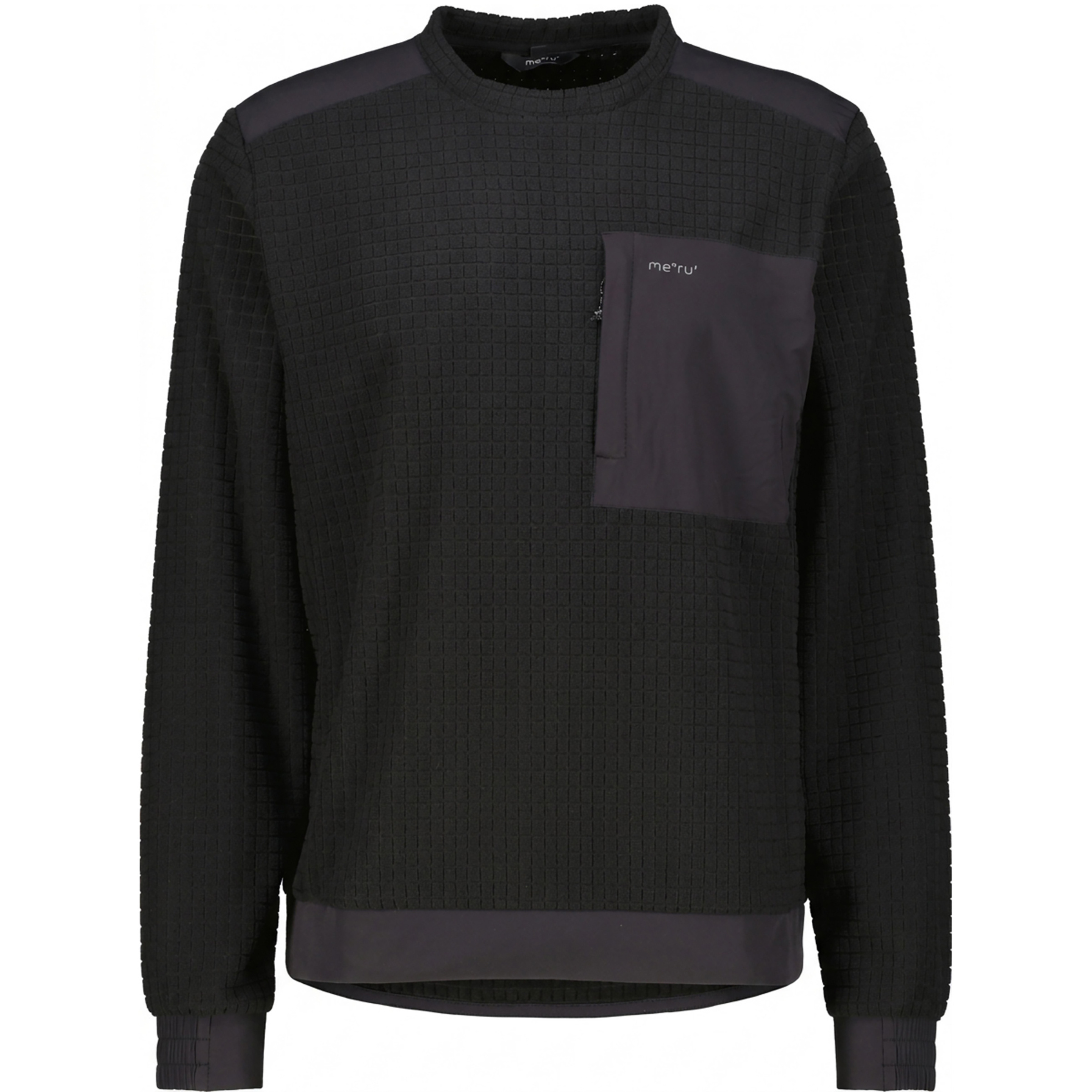 Bergzeit Basics Meru Jamundi Herren Pullover schwarz Größe XL Lifestyle Elastisch