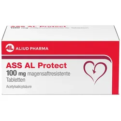 ASS AL Protect 100 mg magensaftres.Tabletten 50 St