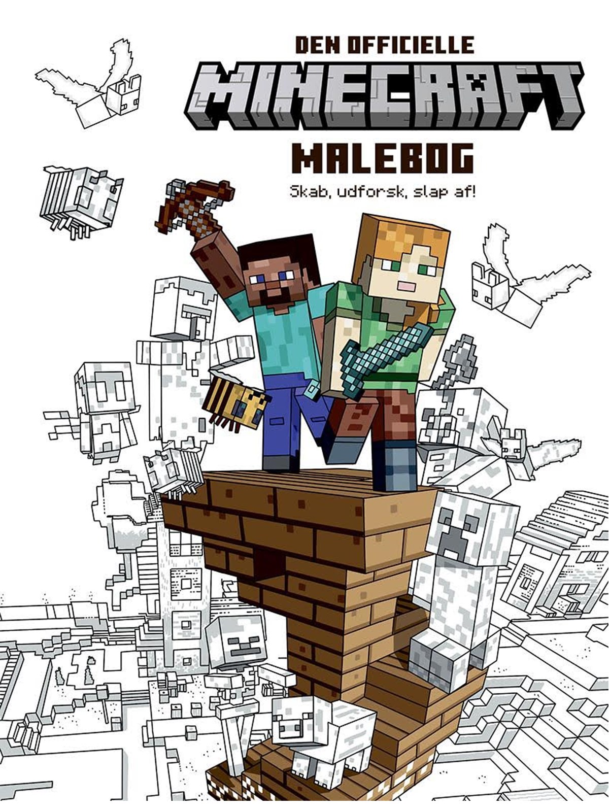Den officielle Minecraft malebog