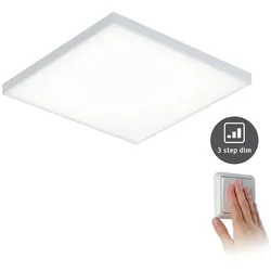Paulmann LED Aufbau-Panel VELORA DIM, 22.5cm, 230V, 20W 3000K 1600lm, dimmbar, Weiß matt PAUL-79821