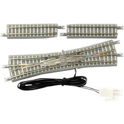 7297068 Z Rokuhan Gleis (mit Bettung) Doppelkreuzungsweiche, elektrisch 112.8 mm 13 ° 1 Set
