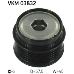 Generatorfreilauf SKF VKM 03832 für Jeep Dodge Wrangler III Cherokee Nitro