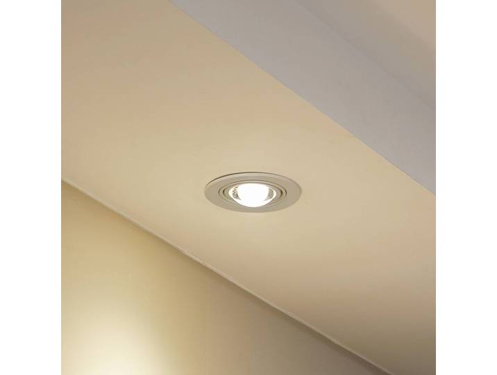 Lindby Einbauleuchte Jyla, weiß matt, Ø 13 cm, GX53 Jyla Lindby, dimmbar, weiß / opal, für Wohn- / Esszimmer, Metall, Modern, Einbaustrahler