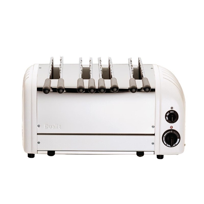 Dualit Sandwichtoaster 41034 - weiß - 4 Schlitze