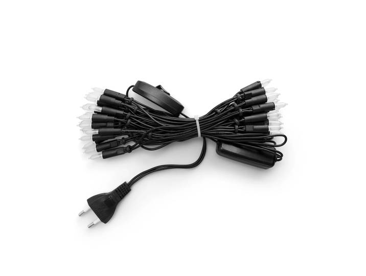 Irislights Guirlande lumineuse extra Irislights, noire 35 boules
