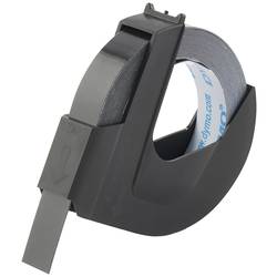 DYMO 3D Bandfarbe: Schwarz (transparent) Schriftfarbe: Weiß 9 mm 3 m 520109