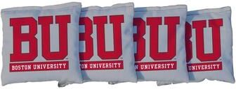 Skip's Garage Boston BU Terriers Gray Cornhole Bags