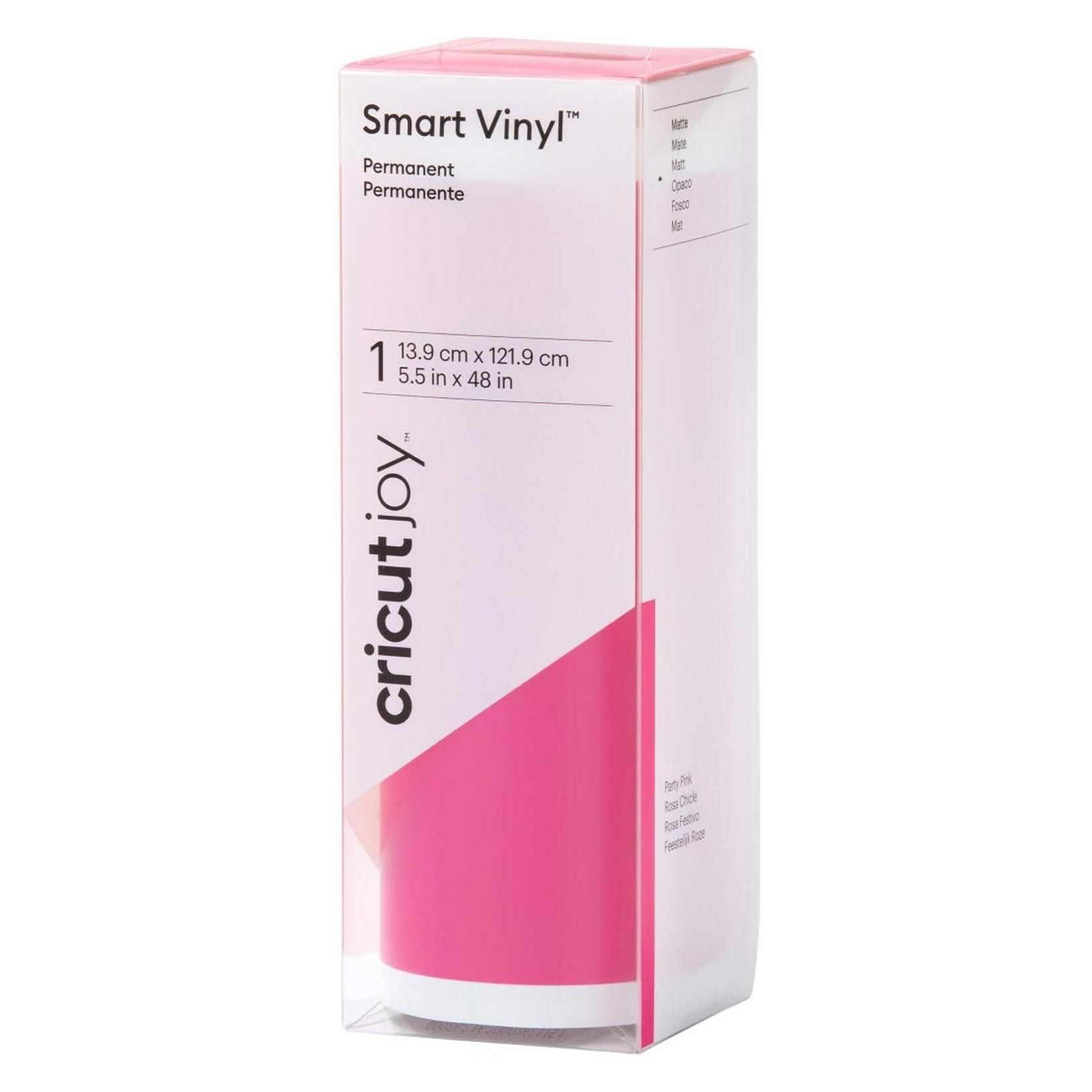 Cricut Smart Vinyl Permanent Rolle, Hellpink (2011608)