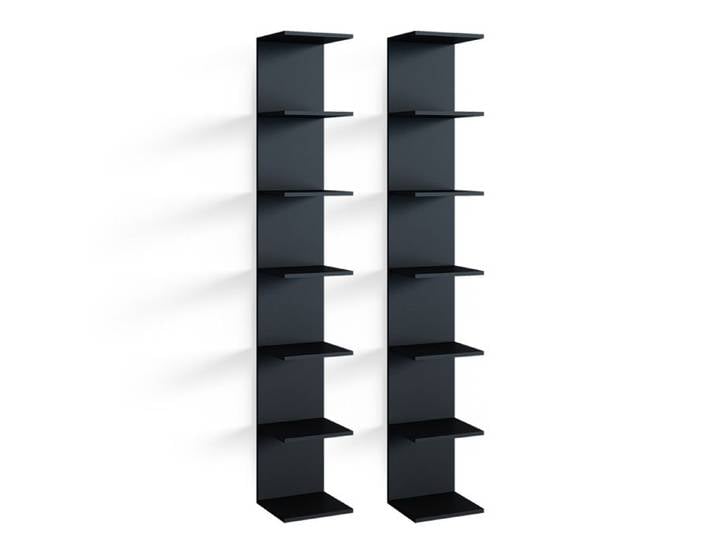 Étagère Paolo 30x190cm ouvert Noir Vicco 35144