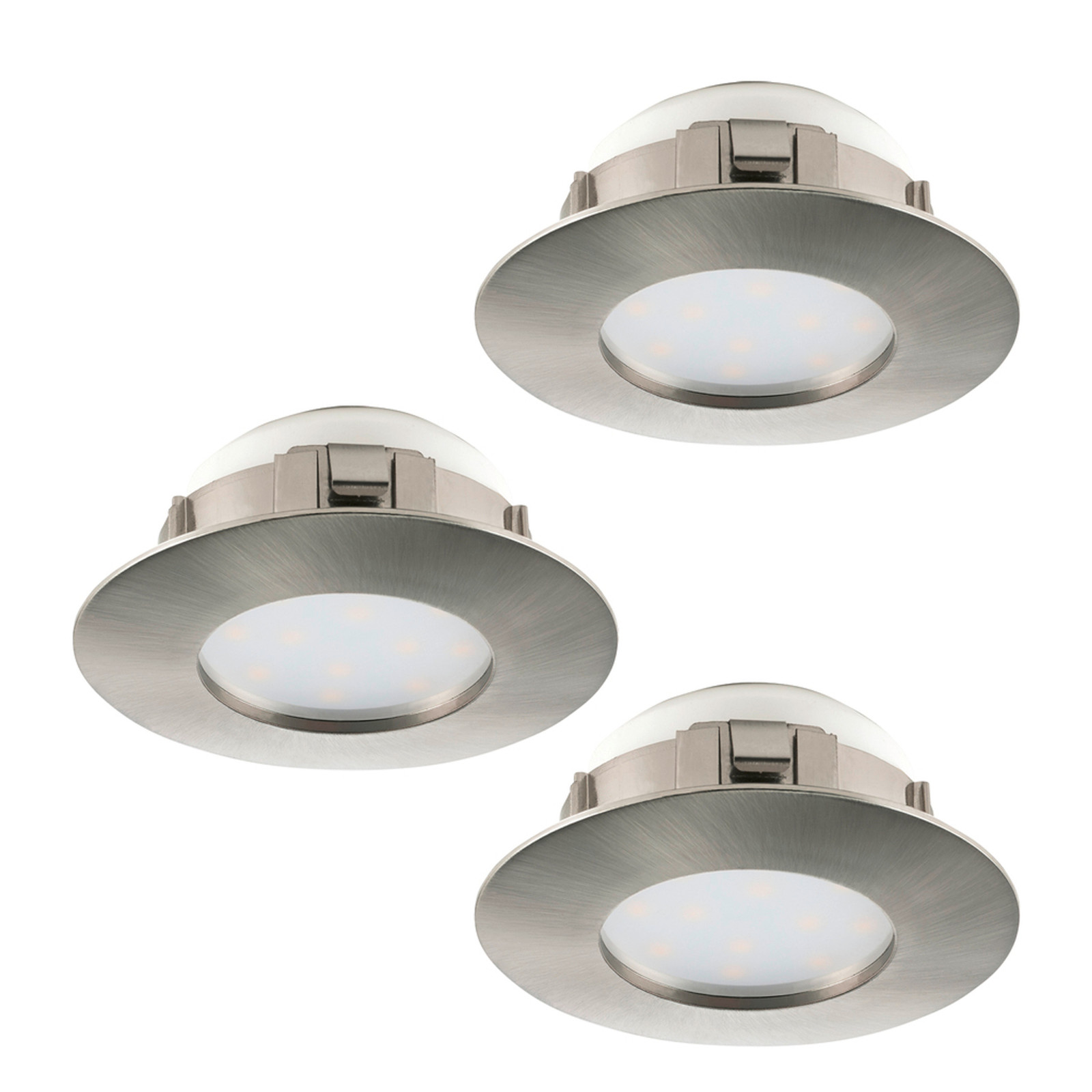Eglo Pineda Inbouwspot LED Zilver Warmwit 500 lm 6 W