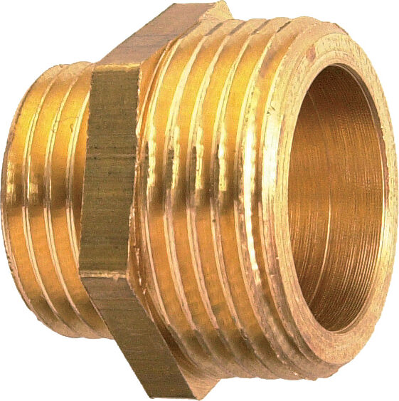 Mamelon réduit double mâle 50/60X33/42 laiton GARIS D050065