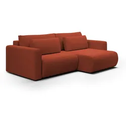 ECKSOFA Evy 3 Sitzplätze Orange