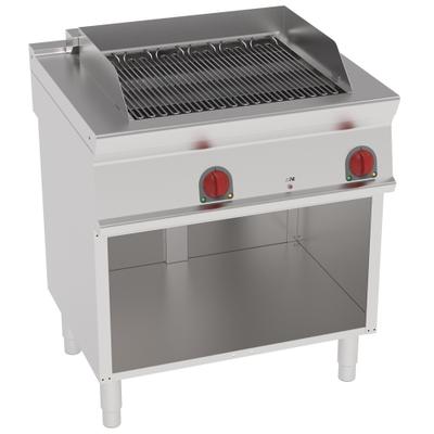 EURAST - Elektrischer bbq-dampfgrill auf ständer - 800x700x900 mm - 8200 W 400/3V - 47371617
