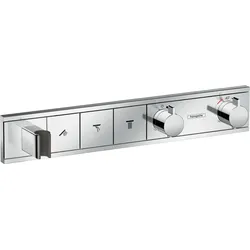 hansgrohe RainSelect Fertigset Unterputzmodell für 3 Verbraucher, 15356000, Farbe: Chrom