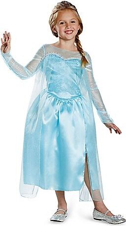 Disney Kinder-Kostüm "Elsa", hellblau