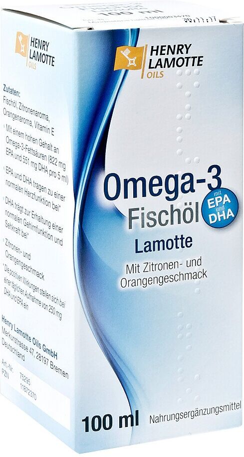 Omega 3 Fischöl Lamotte 100ml