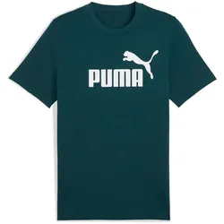 PUMA Essentials No. 1 Logo T-Shirt Herren 75 - green terrain M