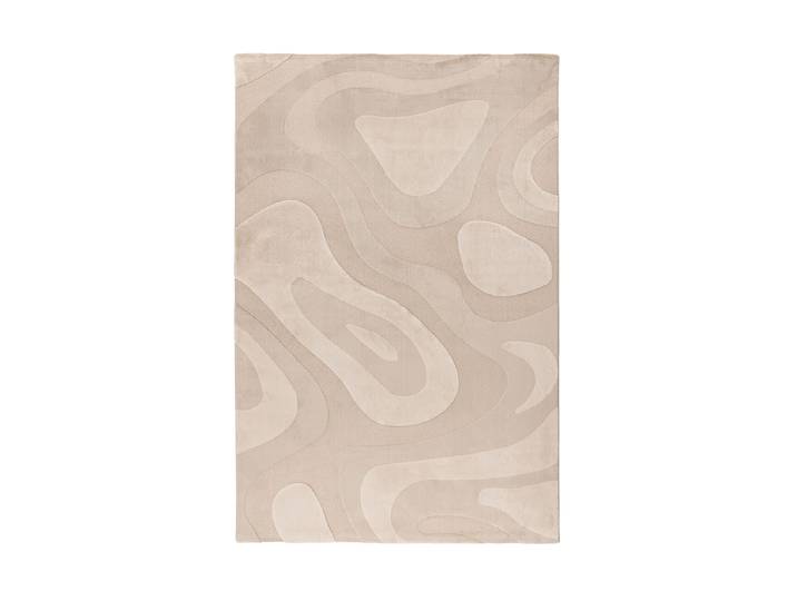 Hochwertiger Design Teppich „Bergamo 702“ - Beige 160 x 230 cm LALEE