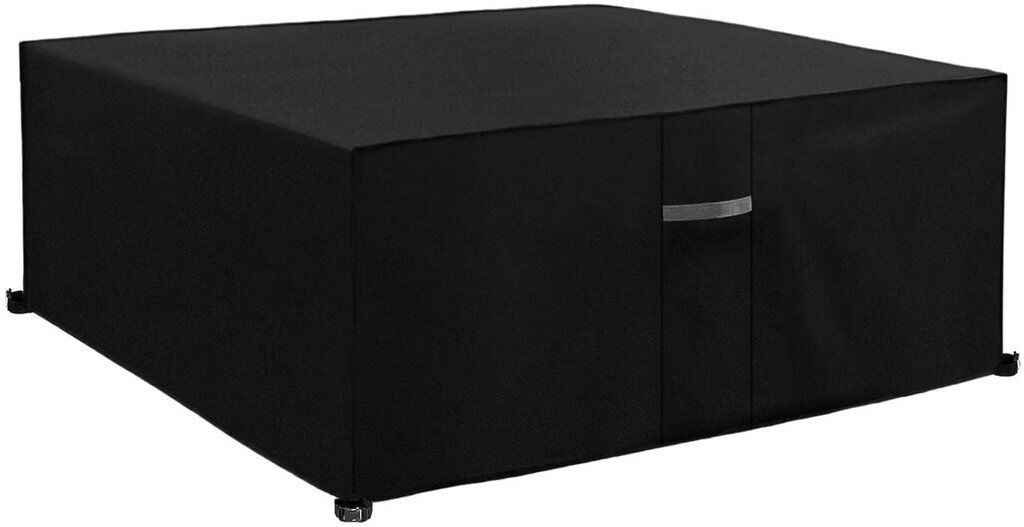 Dakota Fields Ceceilia Outdoor Cover Black 90cm H X 200cm W X 200cm D