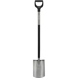 Fiskars 1066710 Spaten Arbeitsbreite 193 mm D-Griff