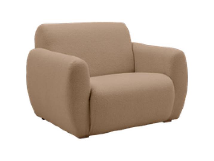 Fauteuil bouclette Ome
