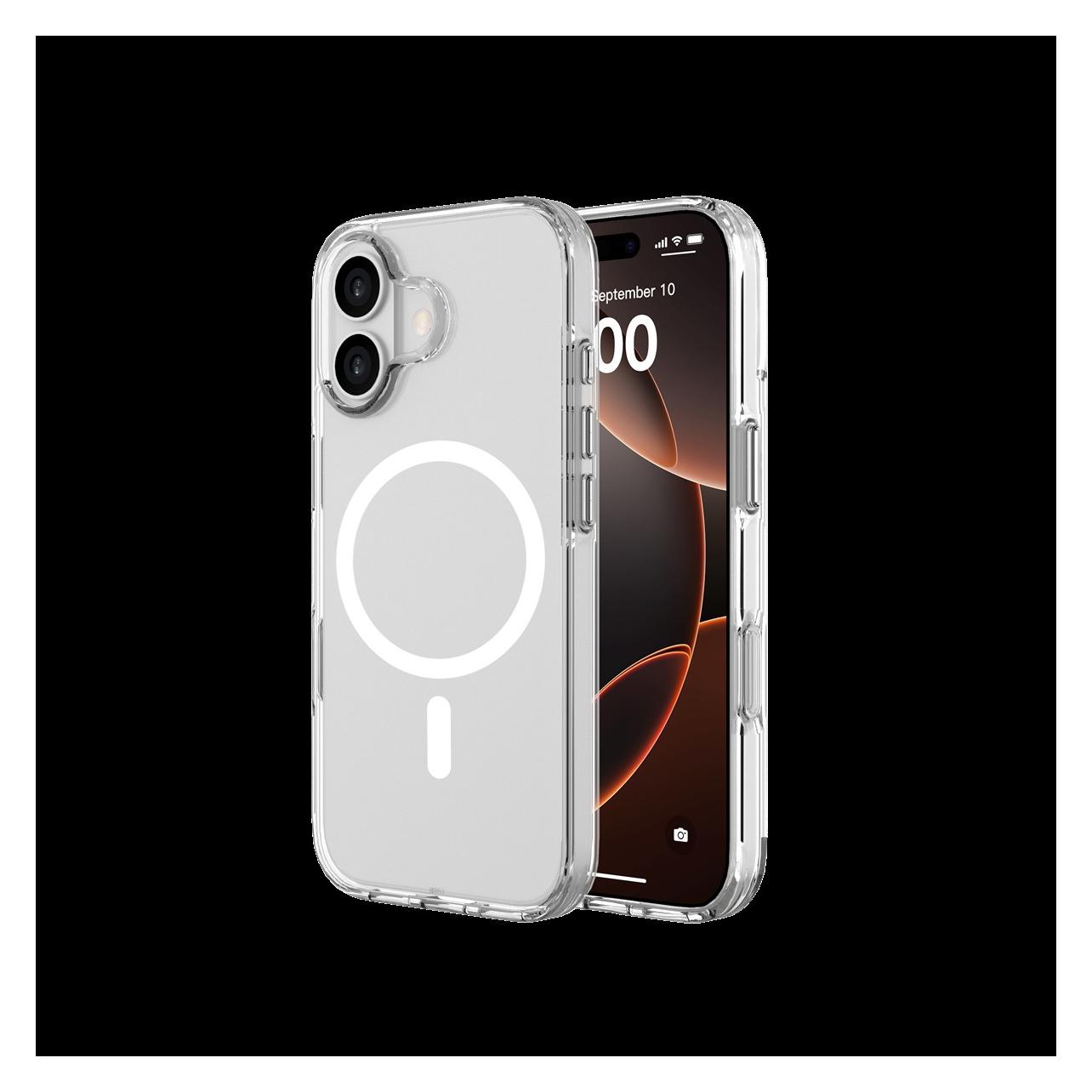 Just Back panel cover Must MUST MAGSAFE CRYSTAL I for iPhone 17 Clear (Apple iPhone 17) (JUST MUST)