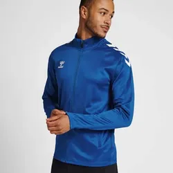 Hummel Core XK Trainingsjacke blau/weiß