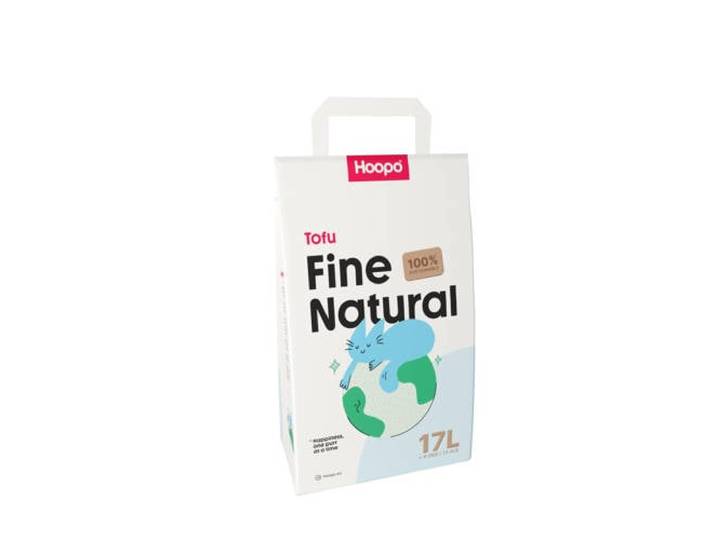 Hoopo Kattenbakvulling Tofu fine 17L