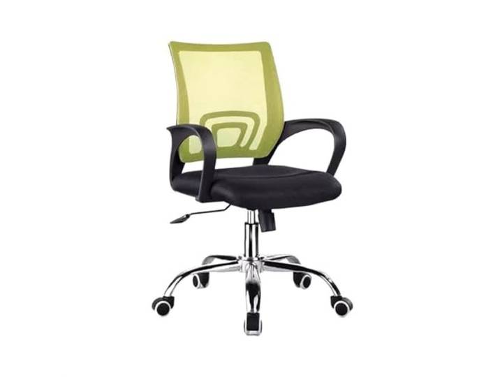Ygt9mS6vz Stuhl mit hoher Rückenlehne Studienstuhl, bequemer, drehbarer, mobiler Stuhl(Green+Black)