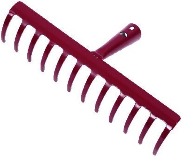 floraworld Râteau de jardin 12 dents sans manche (010654)