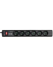 Eaton Protection Strip PS6D Überspannungsschutz AC 220-250 V 2500 Watt Ausgangsanschlüsse: 6 Schwarz (PS6D)