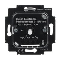 Potentiometer-Einsatz 700 Watt/Voltampere Typ 2112 U-101 Unterputz-Drehknopf, Dimmer Retail