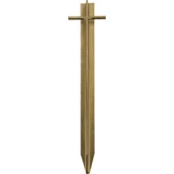 Berger StrongPeg T-Profil Zelthering 30 cm aus Stahl für harte Böden (1 Stück)
